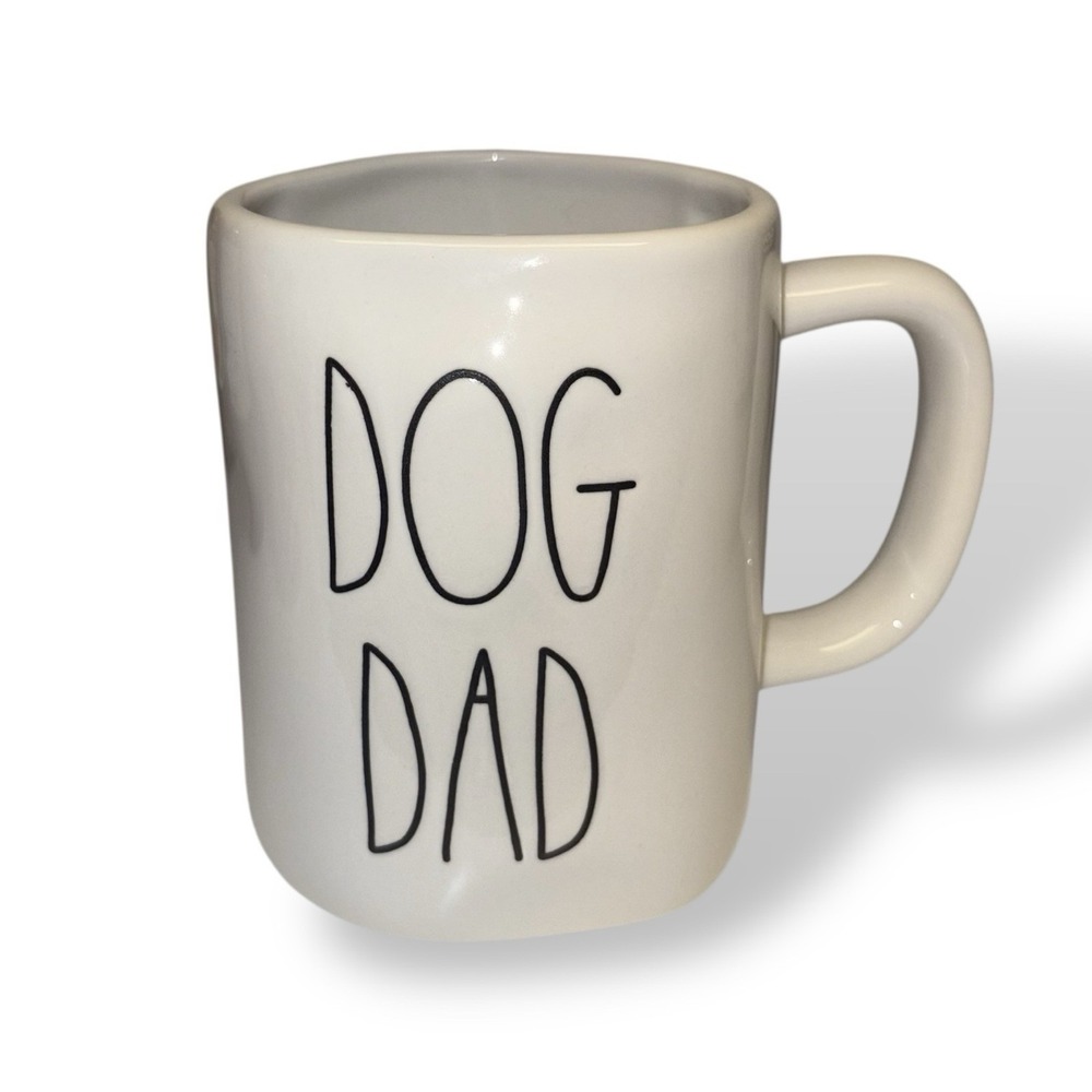 Rae Dunn by Magenta DOG DAD Ceramic LL Coffee Mug